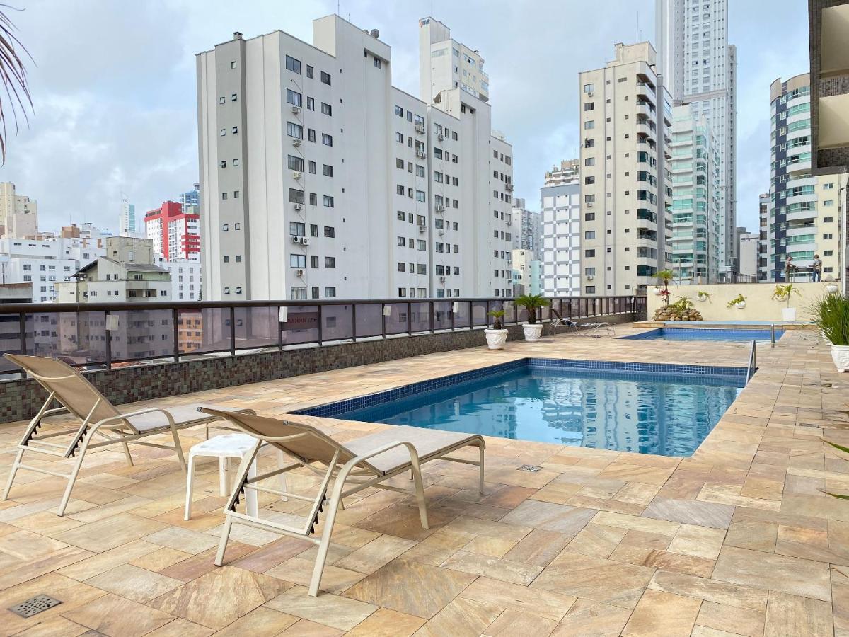 Balneário CamboriúCs135 - Piscina, Linda Vista, Climatizado, Garagemアパートメント エクステリア 写真